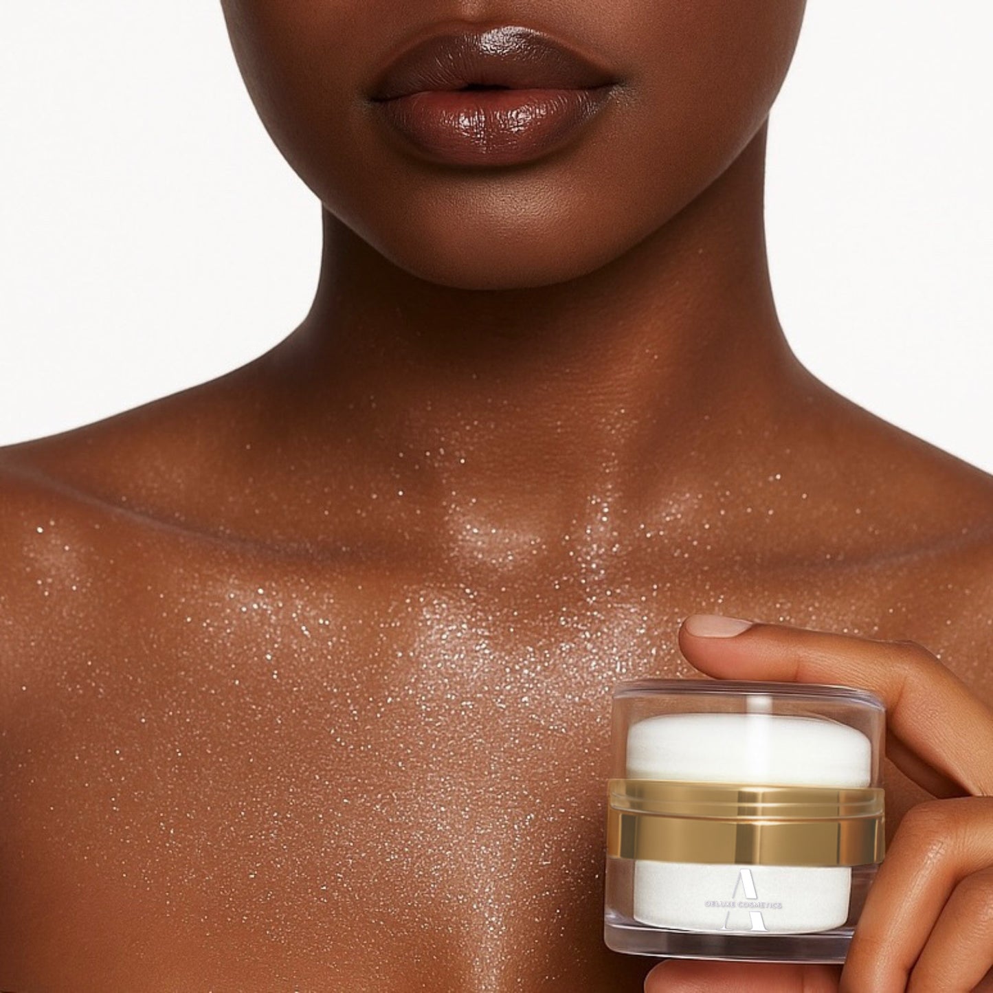 Glow ON Glitter Puff